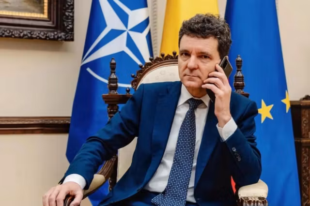 Nicușor Dan, discuții cu șeful Consiliului European înaintea summitulului UE. Cazul dronei rusești căzute în Galați, pe agendă