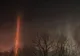 Piloni de lumină misterioşi, cauzaţi de cristalele de gheaţă din aer, au apărut pe cerul din Letonia - GALERIE FOTO