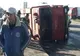 O autospecială a pompierilor din Buzău s-a răsturnat în drum spre o misiune