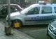 Poliţia cu roţile blocate