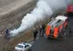 Incendiu la malul mării