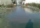Strada Adrian din Bucureşti, o mare băltoacă