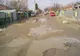O stradă din Brăila se inundă după fiecare ploaie
