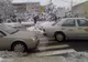 Grămezi de zăpadă în mijlocul străzilor, în Cluj