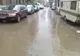 Trotuar inundat pe Colentina, Bucureşti