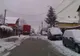 Un morman de zăpadă blochează o stradă din Cluj
