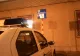 Maşina poliţiei parcată neregulamentar