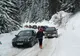 Aglomeraţie de maşini la cota 1400 Sinaia