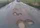 Drumul dintre localitatea Cuca şi Galaţi, groapă lângă groapă