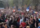 Voronin le-a spus ambasadorilor că din România au venit autobuze cu tineri pentru a protesta