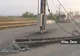 Un stâlp a căzut pe DN66