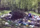 Munţi de gunoaie, baraj Siriu din judeţul Buzău
