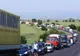 Circulaţia pe DN 7 a fost blocată, sâmbătă dimineaţă, pe ambele sensuri