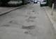 O stradă din Capitală, în realitate este mult mai rău drumul