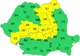 Atenţionare meteo: Cod galben de ploi şi vijelii în mai multe zone ale ţării 