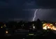 Fulgerele au brăzdat cerul Bucureştiului