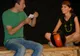 Proiectul "Teatru în vitrină" a debutat joi, cu dramatizarea unei nuvele de Milan Kundera
