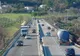 Circulaţia pe Autostrada Bucureşti-Piteşti a fost blocată din cauza unui tir care a luat foc