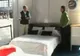 Patul care se aranjează singur a fost prezentat la un salon de invenţii din Chile 
