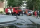 Acoperişul unui bloc a luat foc la Iaşi