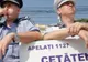 Zeci de poliţişti bulgari se alătură la Bucureşti protestului colegilor români