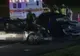 O maşină de patrulare a poliţiei din Statele Unite a izbit în plin un autoturism intrat pe contrasens