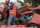 Accident grav pe DN1, cinci maşini implicate