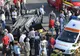 Maşina poliţiei rutierte din Hunedoara, implicată într-un accident
