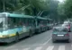 Circulaţia troleibuzelor a fost îngreunată în Piaţa Universităţii