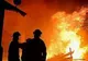 Incendiu puternic duminică dimineaţă la Mogoşoaia, la o fabrică de încălţăminte