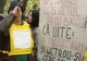 Circa 200 de angajaţi de la metrou au protestat în faţa Guvernului
