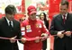 Pilotul de Formula 1 Giancarlo Fisichella a inaugurat magazinul Ferrari de la Bucureşti
