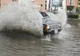 Străzile din Cluj inundate din cauza canalizării