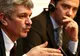 Şeful STS, Marcel Opriş, i-a \"bruiat\" pe ziariştii prezenţi la Senat. VEZI VIDEO