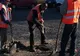 Piatra cubică repusă acum trei luni pe bulevardul Aviatorilor este scoasă din nou 