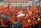 Judeţul Sibiu este portocaliu: Băsescu preferat în 52 de localităţi, iar Geoană în 12