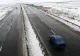 Autostrada Soarelui a fost închisă pe tronsonul Bucureşti-Drajna din cauza viscolului