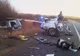 O maşina s-a rupt în două! Ce s-a întâmplat cu şoferul i-a lăsat fără cuvinte pe salvatori