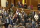 SCANDAL în PARLAMENTUL UCRAINEAN. Doi deputaţi, răniţi în timpul unei dispute violente 