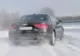 A vrut să schieze, dar nu oricum. Şoferiţa amatoare de senzaţii tari, amendată cu 1.000 de lei 
