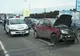 CINCI MAŞINI AVARIATE ÎN CARAMBOL, după ce un şofer nu a mai putut să frâneze la timp