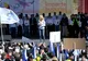 Elena Udrea, PROTEST în BLUGI şi pe TOCURI 