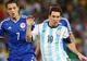CAMPIONATUL MONDIAL DE FOTBAL 2014: ARGENTINA-BOSNIA, scor 2-1 GOL SUPERB Messi