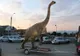 Prima machetă a unui dinozaur în mărime naturală, făcută în Canada, expusă la Geoparcul din Haţeg