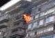 MARTOR OCULAR. Incendiu puternic la un apartament 