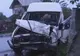 MICROBUZ LOVIT de un autotren. Şapte persoane au fost rănite 