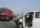 CARNAGIU pe şoselele din Vrancea, după ce un TIR a lovit în plin un MICROBUZ: "E nenorocire!"