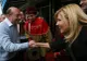 Traian Băsescu şi Elena Udrea au ieşit la terasă în staţiunea Mamaia