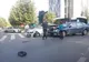 ACCIDENT în CAPITALĂ. Şi-a făcut PRAF bolidul nou-nouţ - FOTO