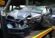 Accident GROAZNIC - Trei fete au rupt cu X5-ul doi copaci din Baia Mare şi au ricoşat în altă maşină